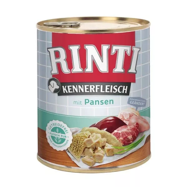 Rinti 800g Kennerfl. Pansen Dose